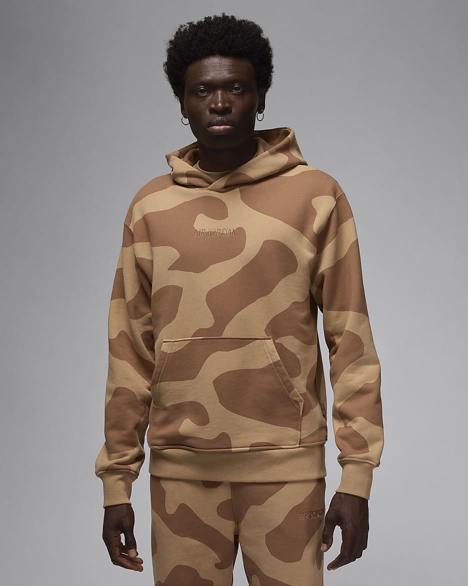 Air Jordan Wordmark Men s Camo Hoodie. Nike JP